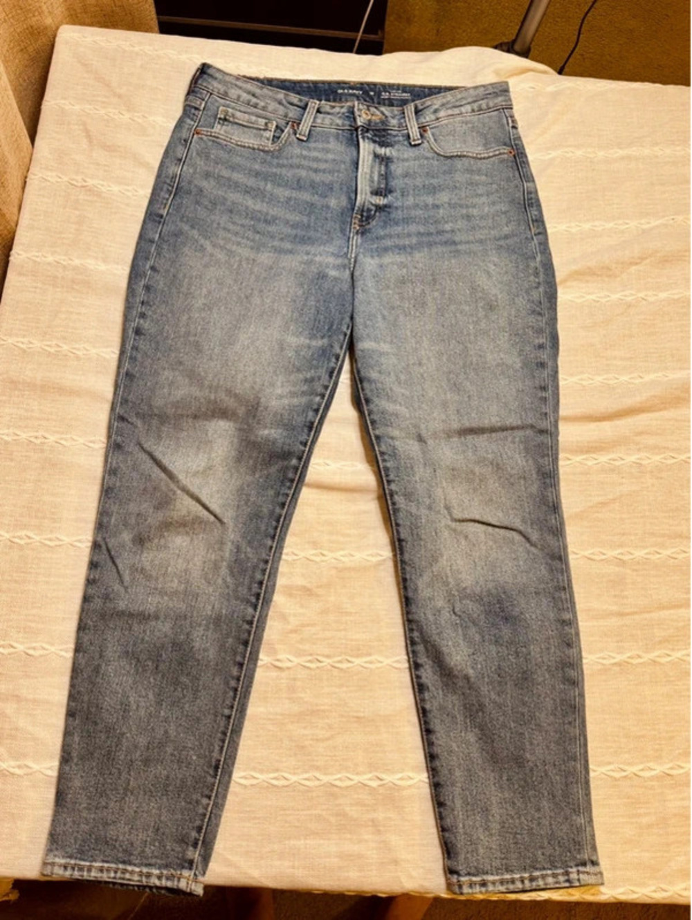 Women’s old navy size 10 high rise OG Straight jeans